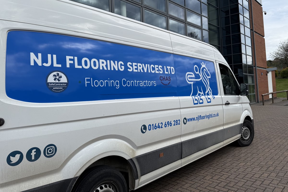 NJL Flooring van